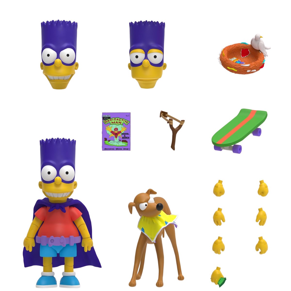 Simpsons Ultimates W2 Bartman Action Figure