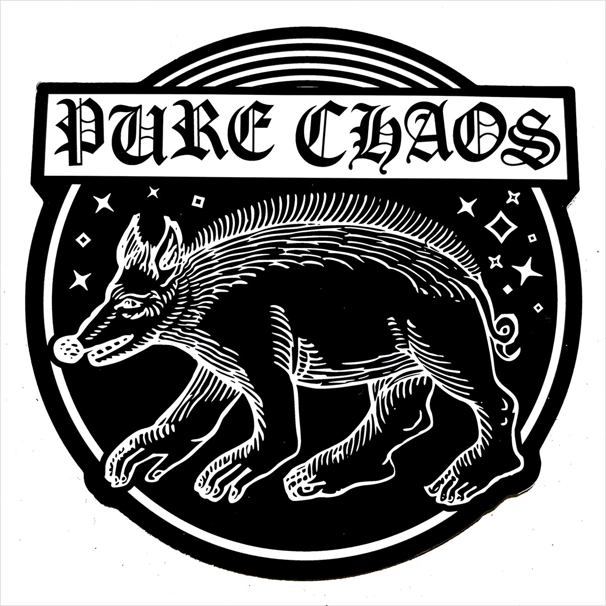 "Pure Chaos" Vinyl Sticker