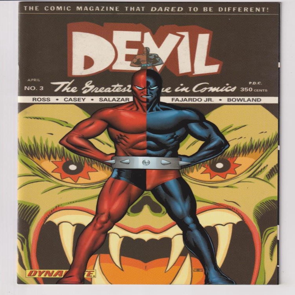 DEATH DEFYING DEVIL #3B (DYNAMITE 2009)