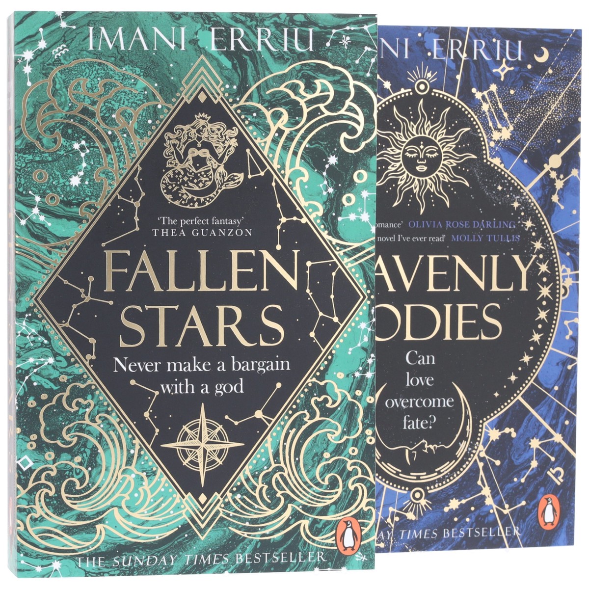Heavenly Bodies Series by Imani Erriu 2 Books Collection Set - Fiction - Paperback